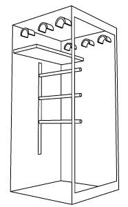 TackGuard Safe (Left Hinged) - Gold